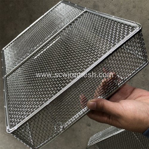 Custom Stainless Steel Wire Storage Baskets